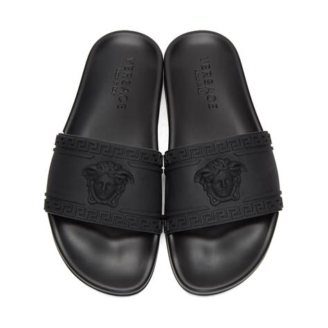 men versace slides|versace mules for men.